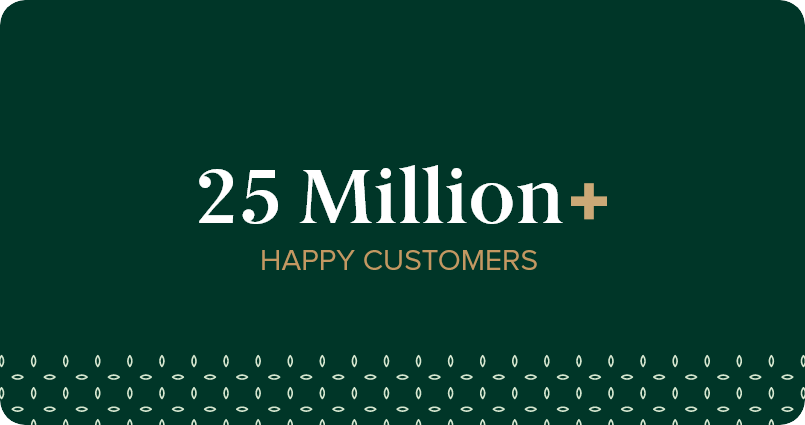 25 million happy customers