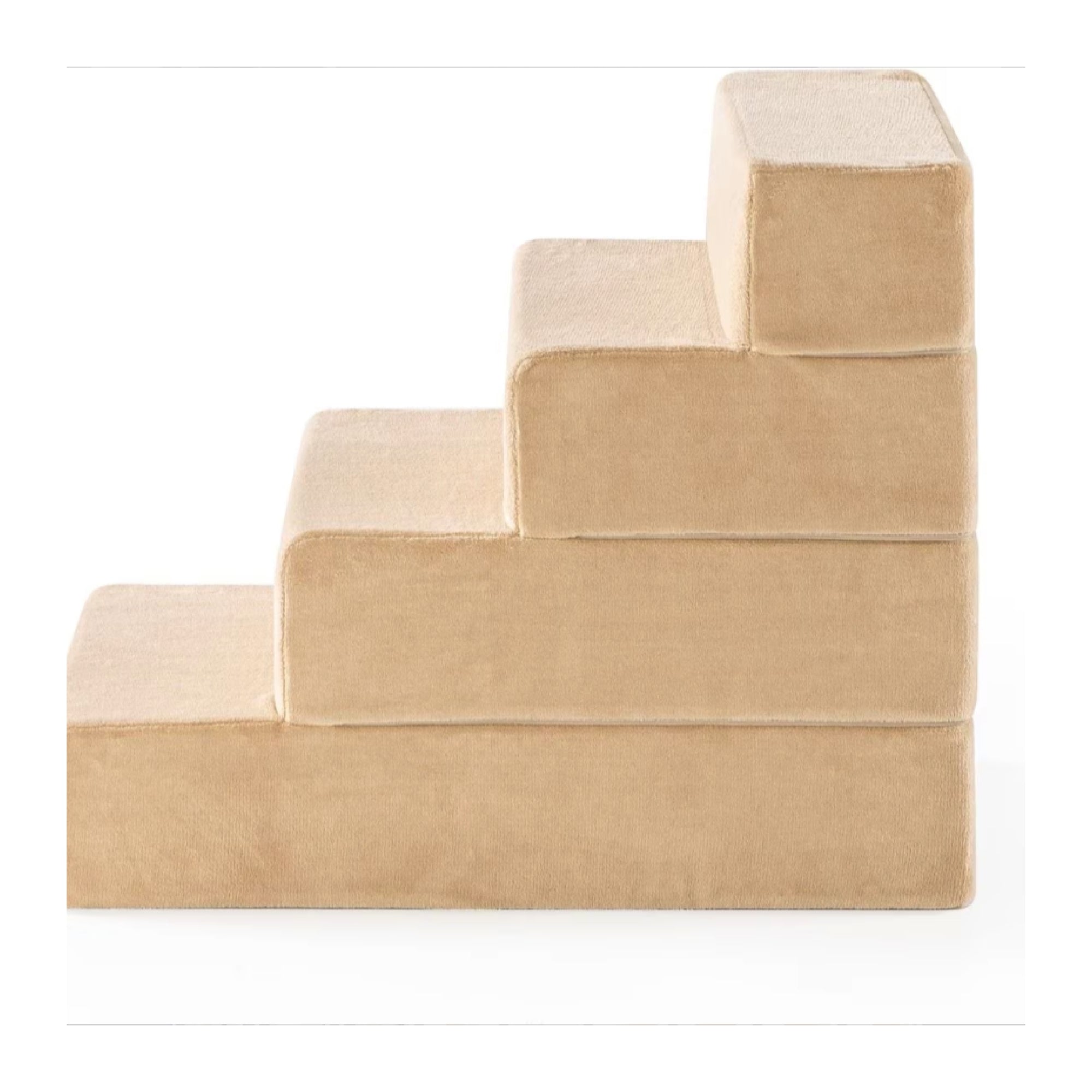 Foam 13”-24” Comfort Pet Stairs, Cream