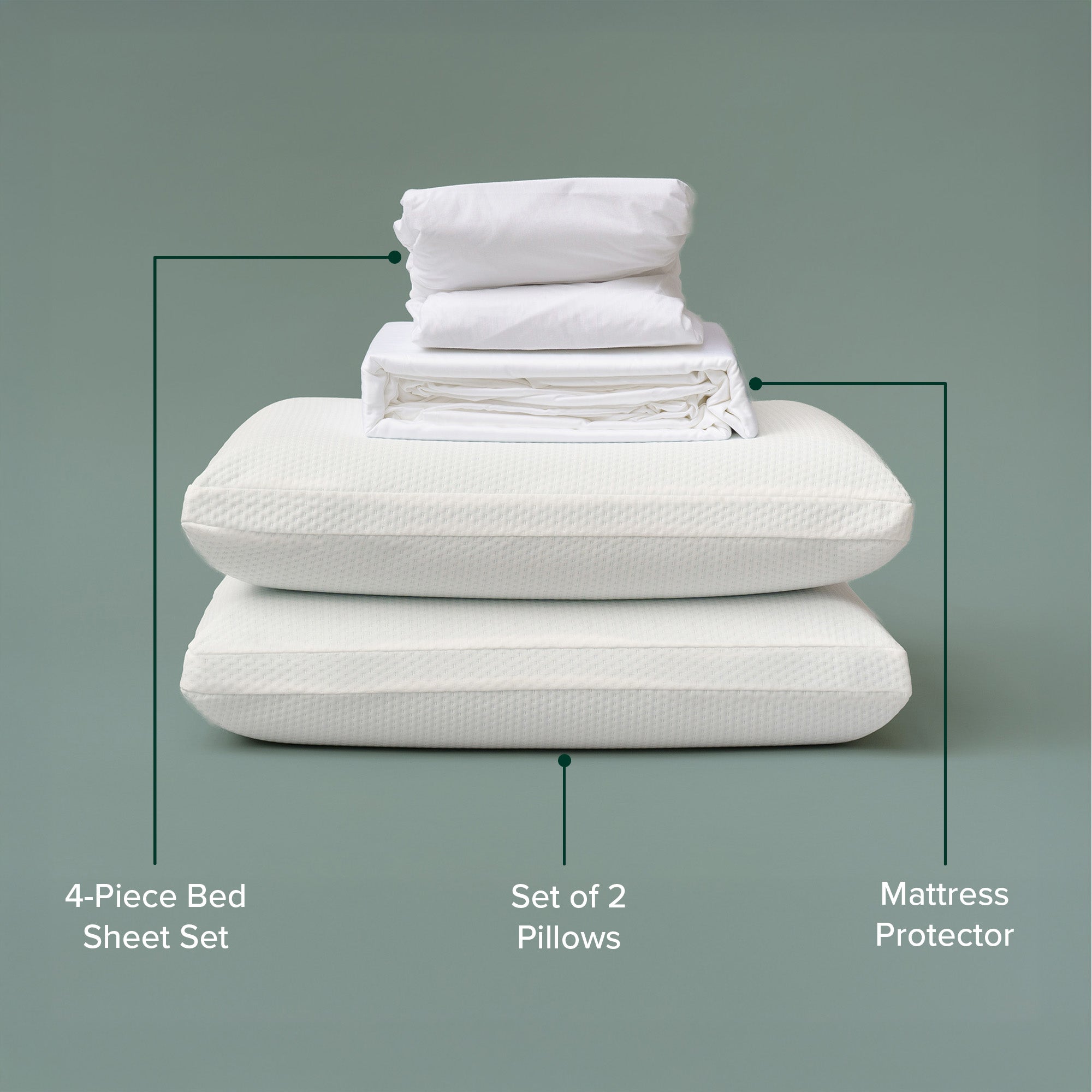 Sleep Green Bed Bundle