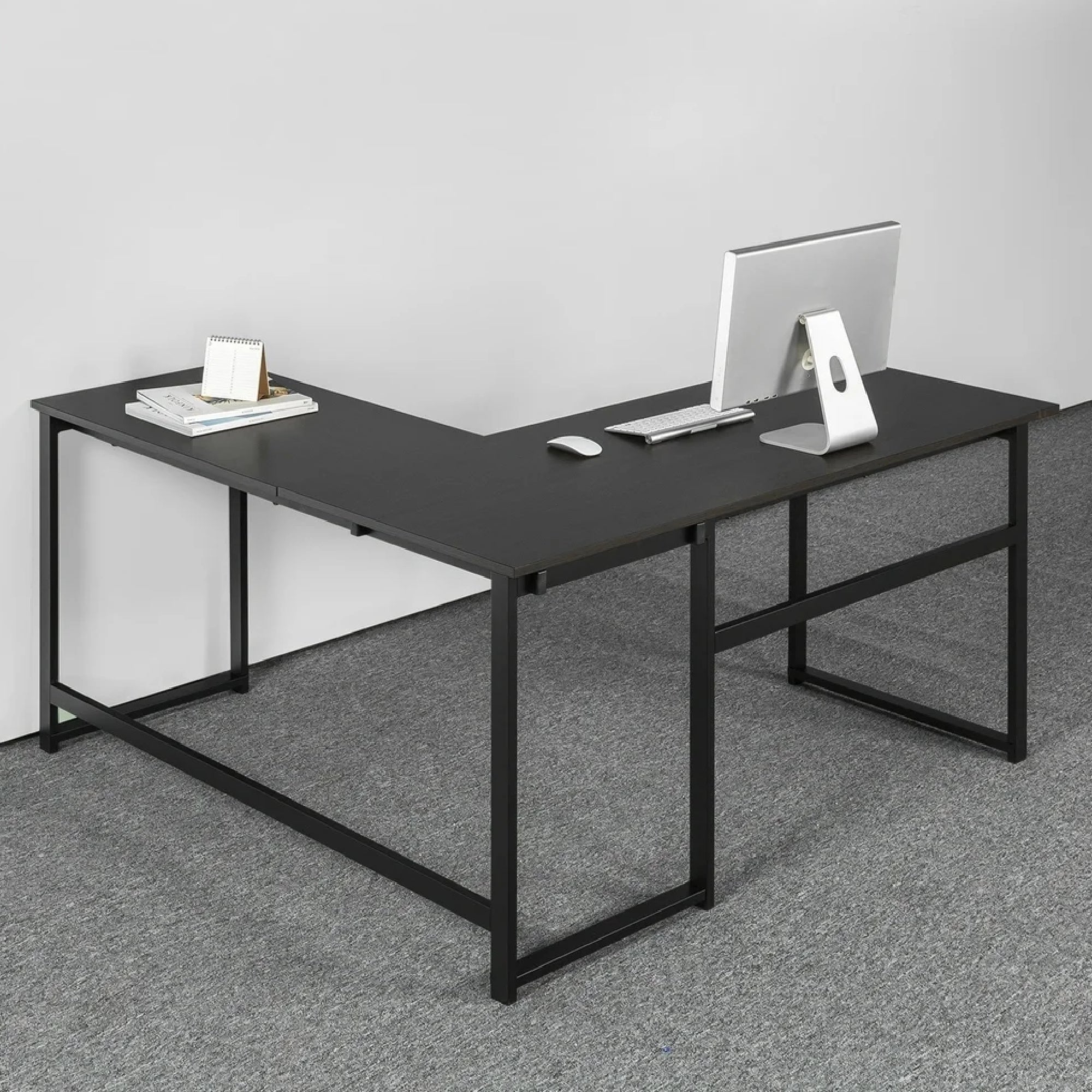 Luke Metal Corner Desk