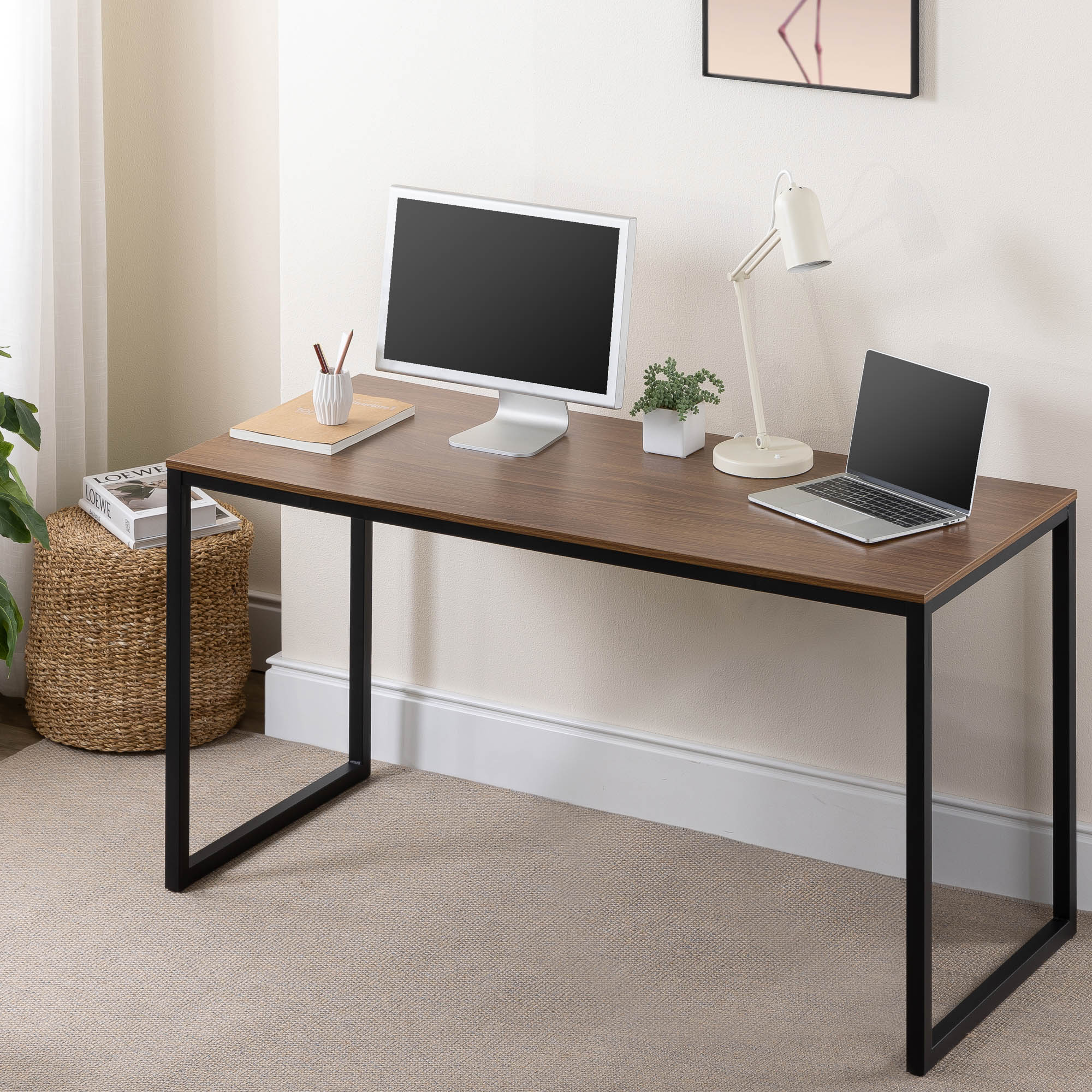 Jennifer Metal Frame Desk