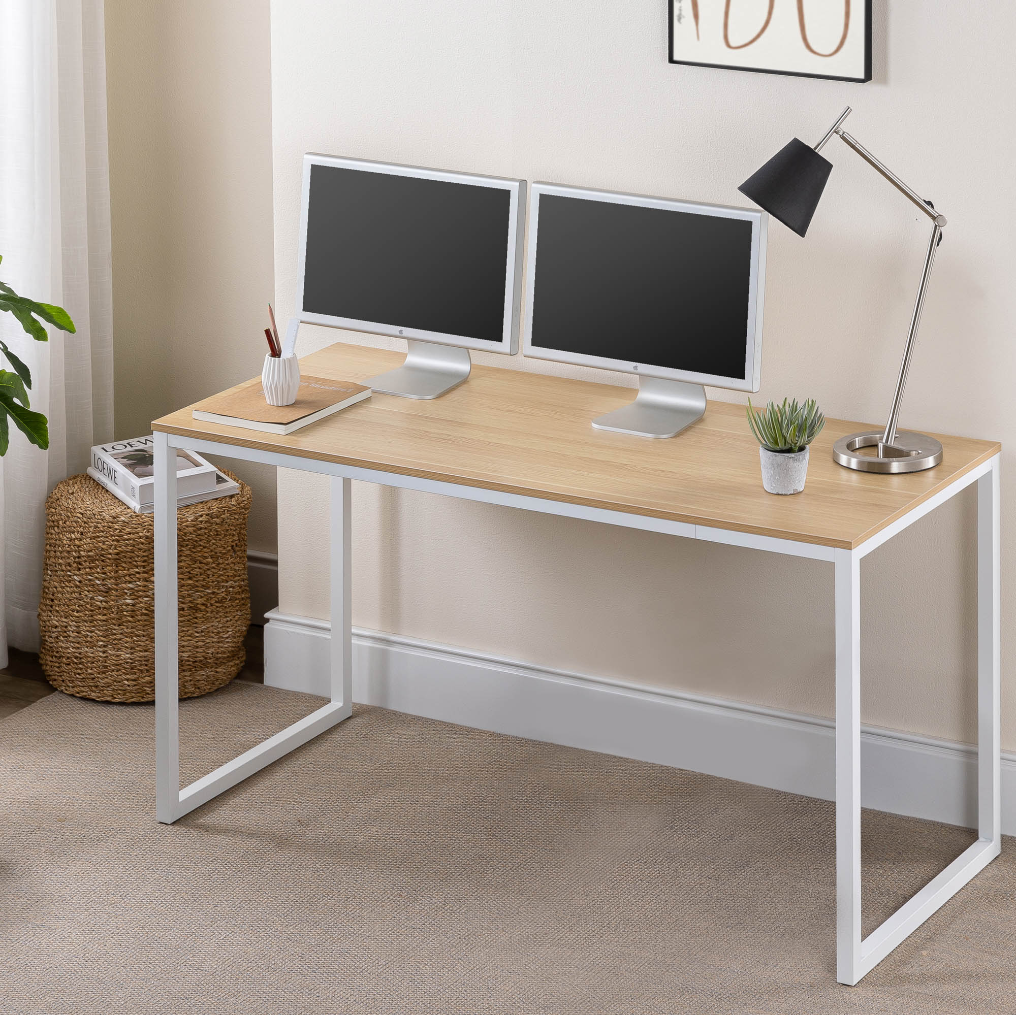 Jennifer Metal Frame Desk