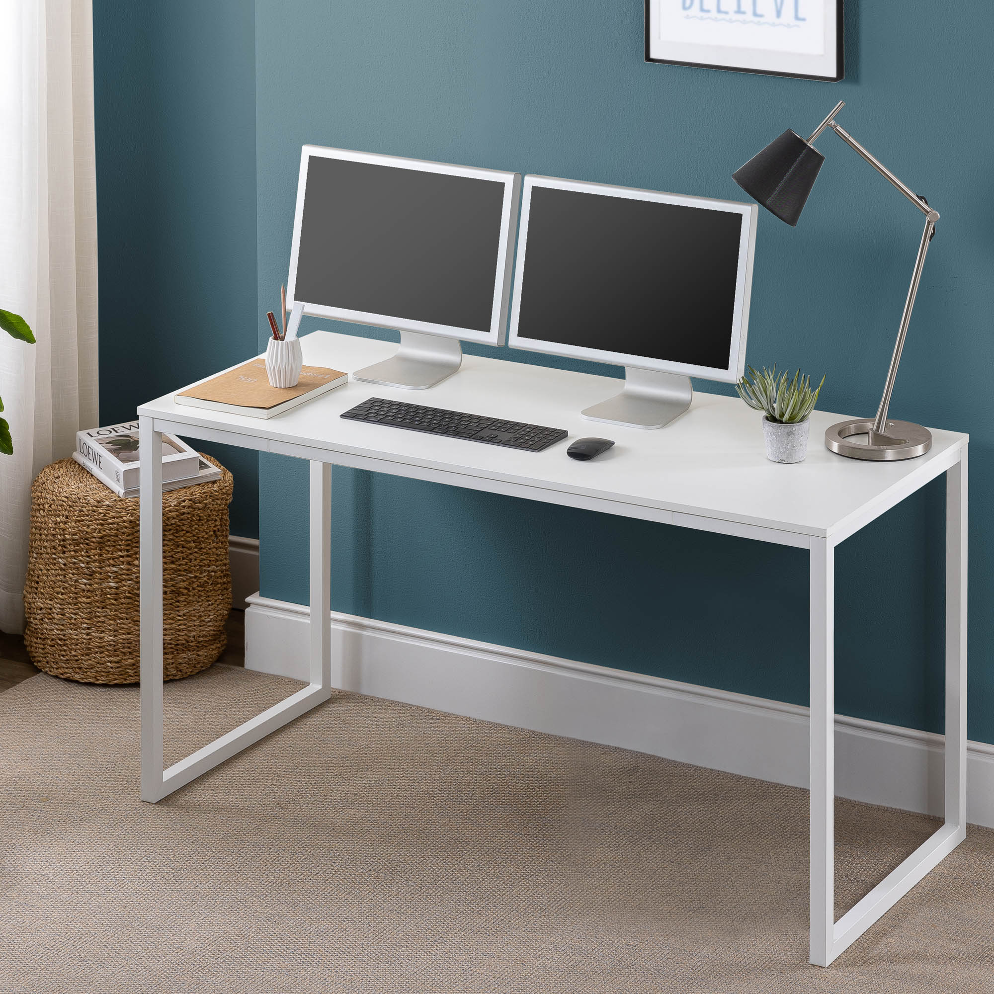 Jennifer Metal Frame Desk