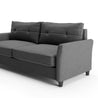 Ricardo Contemporary Sofa Dark Grey