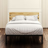 Paul Metal and Wood Platform Bed Frame