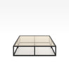 14 inch Joseph Metal Platform Bed Front