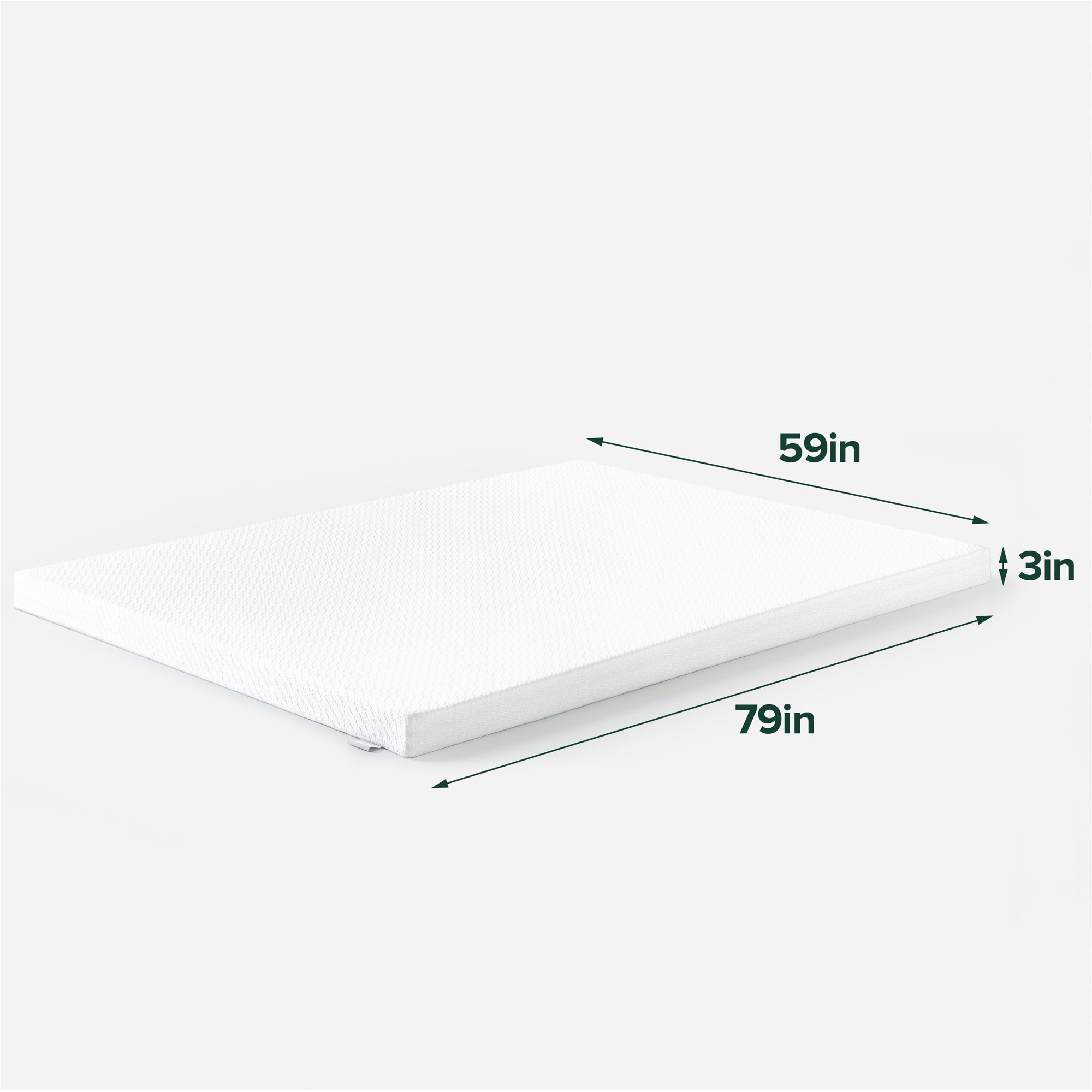 Ultra Cool Gel Memory Foam Mattress Topper