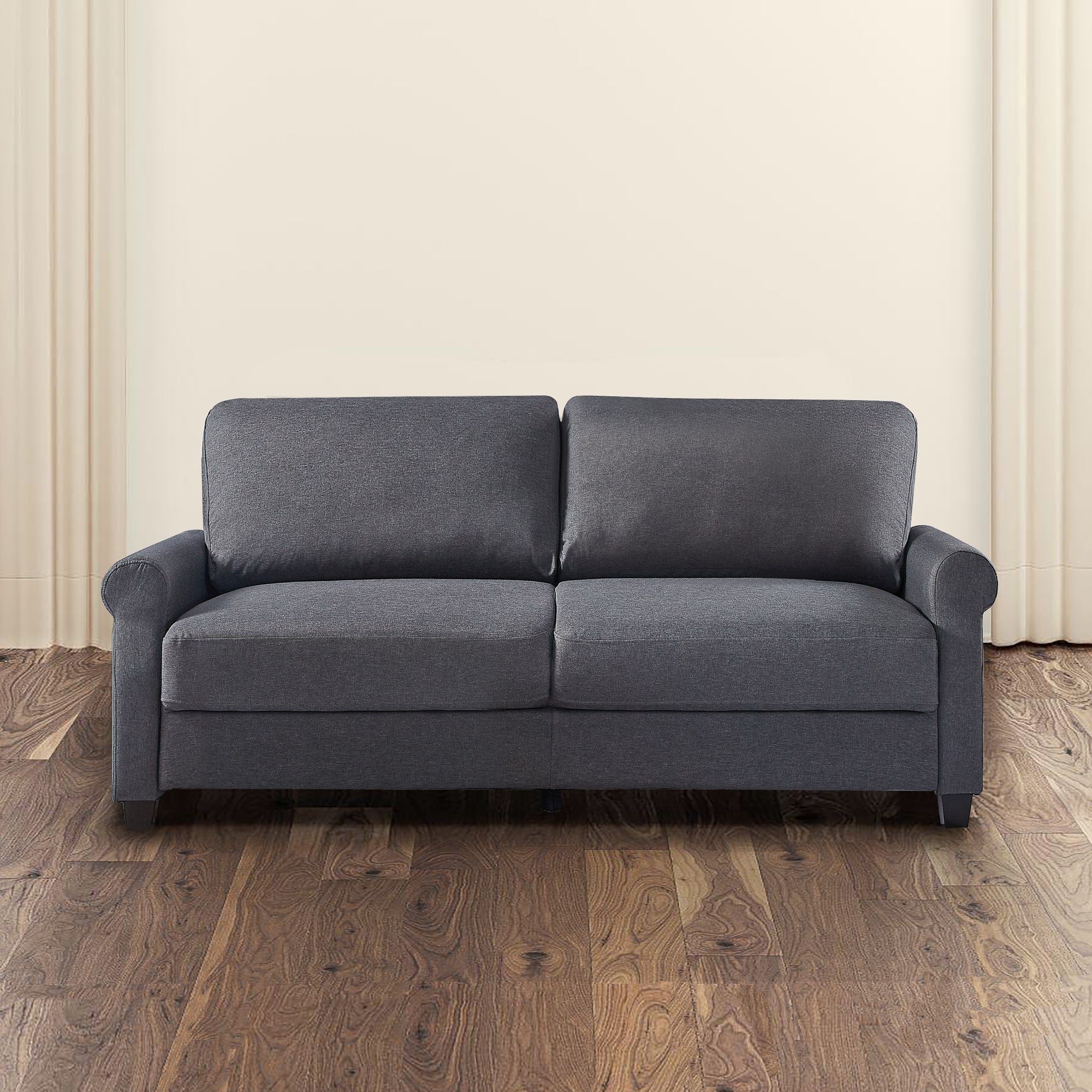 Josh Traditional Sofa dark grey