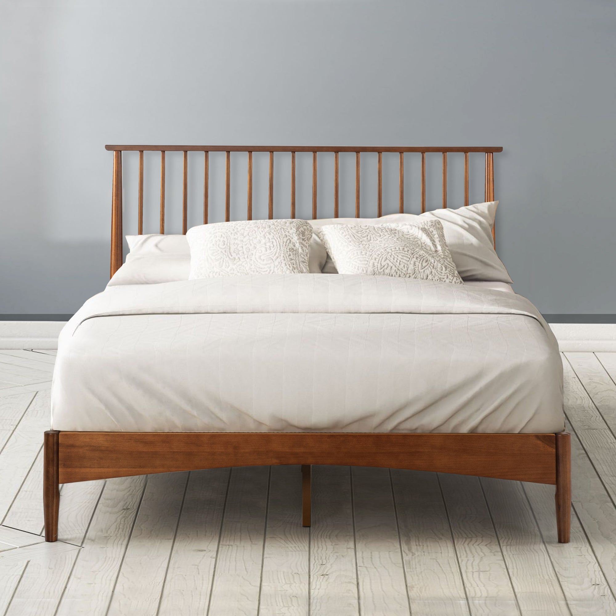 Linda Wood Platform Bed Frame