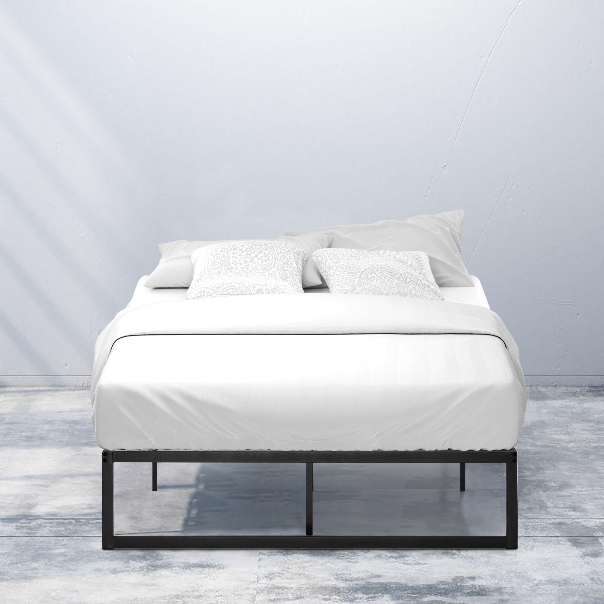 Abel Metal Platform Bed Frame